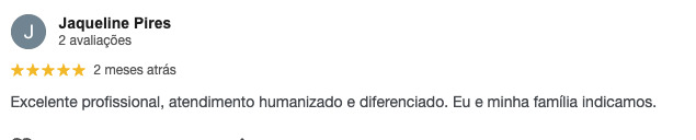 Depoimento de paciente do Dr. Levy Pontes
